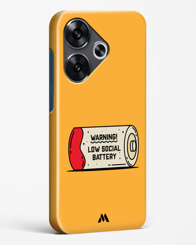 Low Social Battery Hard Case Phone Cover (Xiaomi)