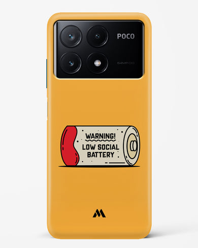 Low Social Battery Hard Case Phone Cover (Xiaomi)