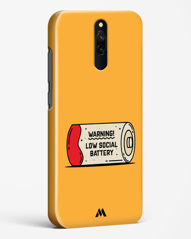 Low Social Battery Hard Case Phone Cover (Xiaomi)