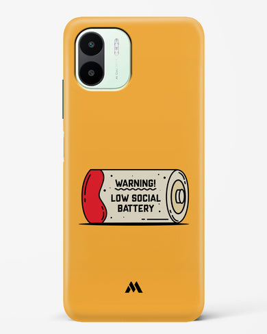 Low Social Battery Hard Case Phone Cover (Xiaomi)