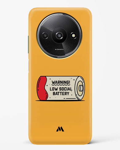 Low Social Battery Hard Case Phone Cover (Xiaomi)