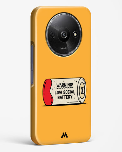 Low Social Battery Hard Case Phone Cover (Xiaomi)