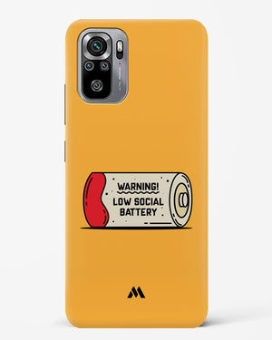 Low Social Battery Hard Case Phone Cover (Xiaomi)