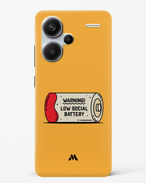 Low Social Battery Hard Case Phone Cover (Xiaomi)