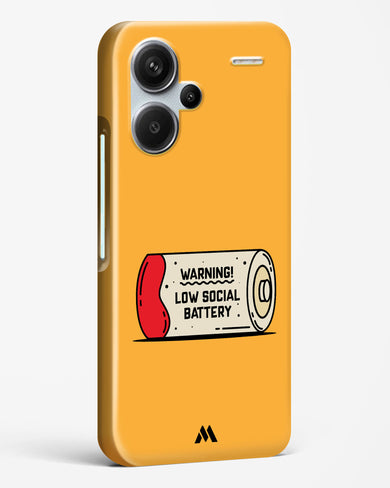 Low Social Battery Hard Case Phone Cover (Xiaomi)