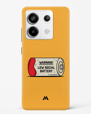 Low Social Battery Hard Case Phone Cover (Xiaomi)