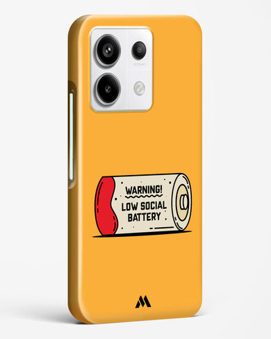 Low Social Battery Hard Case Phone Cover (Xiaomi)