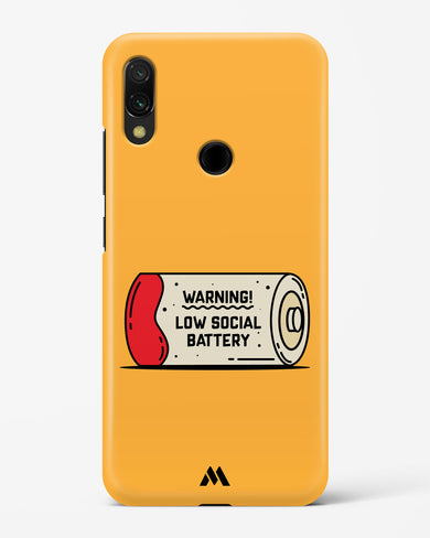 Low Social Battery Hard Case Phone Cover (Xiaomi)