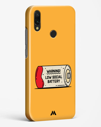 Low Social Battery Hard Case Phone Cover (Xiaomi)