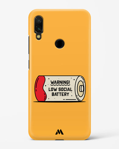 Low Social Battery Hard Case Phone Cover (Xiaomi)