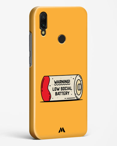 Low Social Battery Hard Case Phone Cover (Xiaomi)