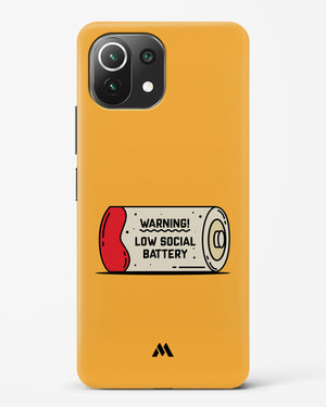 Low Social Battery Hard Case Phone Cover (Xiaomi)