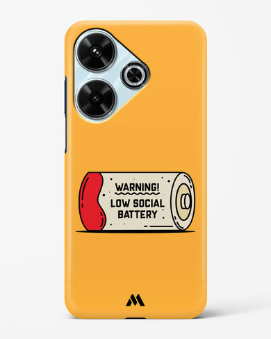 Low Social Battery Hard Case Phone Cover (Xiaomi)