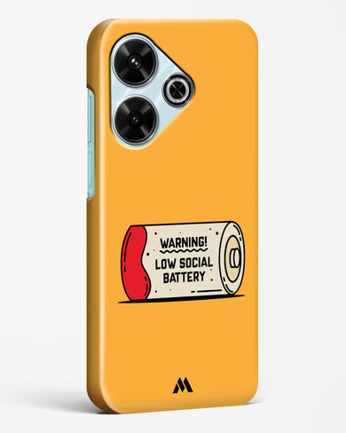 Low Social Battery Hard Case Phone Cover (Xiaomi)
