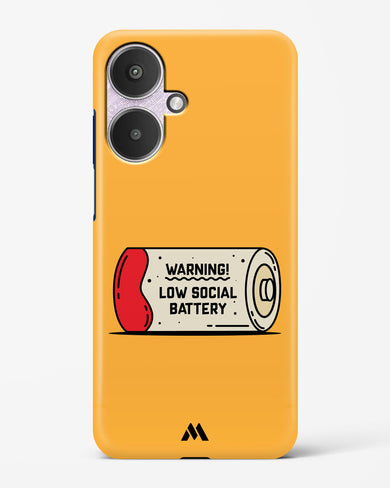 Low Social Battery Hard Case Phone Cover (Xiaomi)