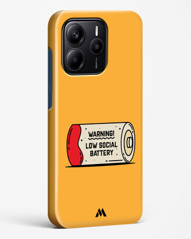 Low Social Battery Hard Case Phone Cover (Xiaomi)