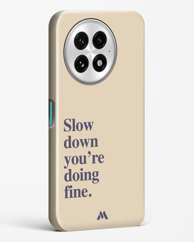 Slow Down Hard Case Phone Cover (OnePlus)