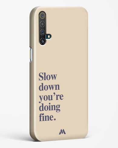 Slow Down Hard Case Phone Cover (Realme)