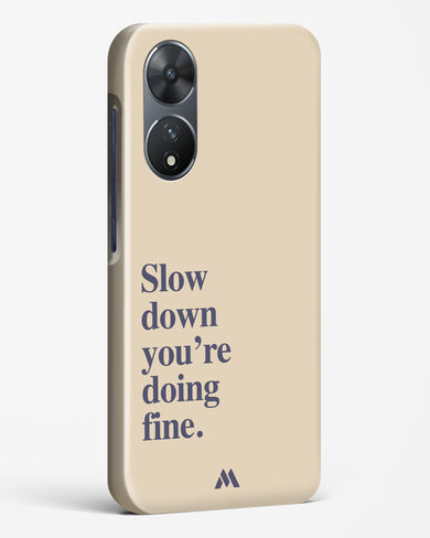 Slow Down Hard Case Phone Cover (Vivo)