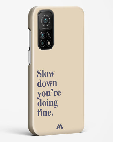 Slow Down Hard Case Phone Cover (Xiaomi)