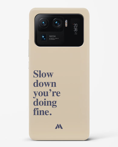 Slow Down Hard Case Phone Cover (Xiaomi)