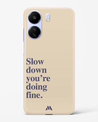 Slow Down Hard Case Phone Cover (Xiaomi)