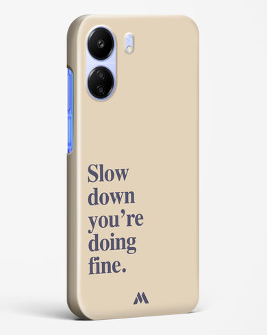 Slow Down Hard Case Phone Cover (Xiaomi)