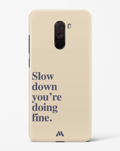 Slow Down Hard Case Phone Cover (Xiaomi)