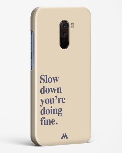 Slow Down Hard Case Phone Cover (Xiaomi)