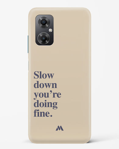 Slow Down Hard Case Phone Cover (Xiaomi)