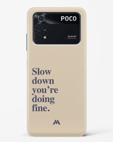 Slow Down Hard Case Phone Cover (Xiaomi)