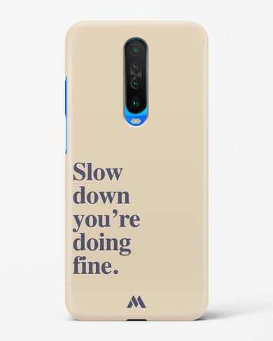 Slow Down Hard Case Phone Cover (Xiaomi)