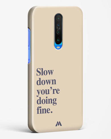 Slow Down Hard Case Phone Cover (Xiaomi)