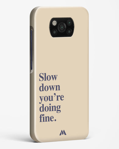 Slow Down Hard Case Phone Cover (Xiaomi)