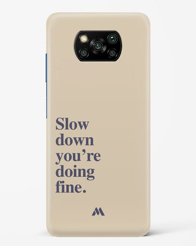 Slow Down Hard Case Phone Cover (Xiaomi)