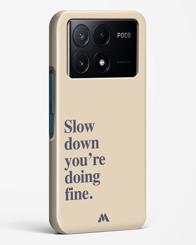 Slow Down Hard Case Phone Cover (Xiaomi)
