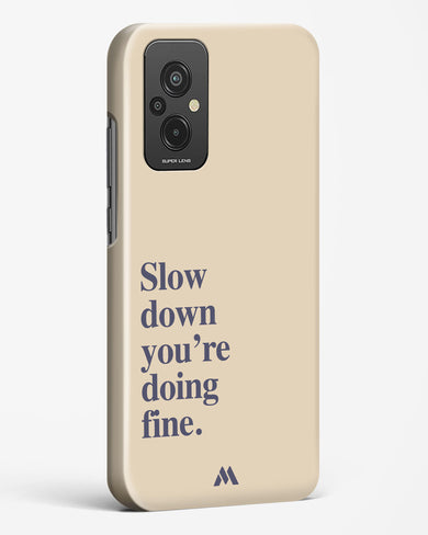 Slow Down Hard Case Phone Cover (Xiaomi)
