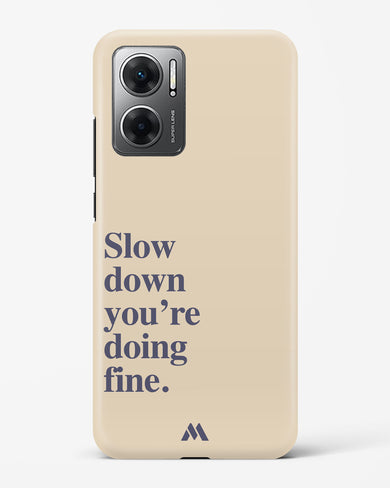 Slow Down Hard Case Phone Cover (Xiaomi)