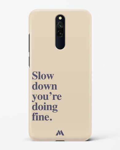 Slow Down Hard Case Phone Cover (Xiaomi)