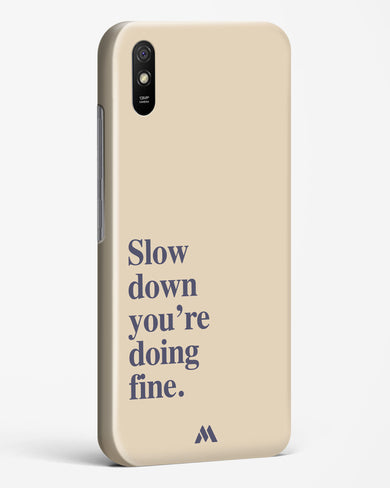 Slow Down Hard Case Phone Cover (Xiaomi)