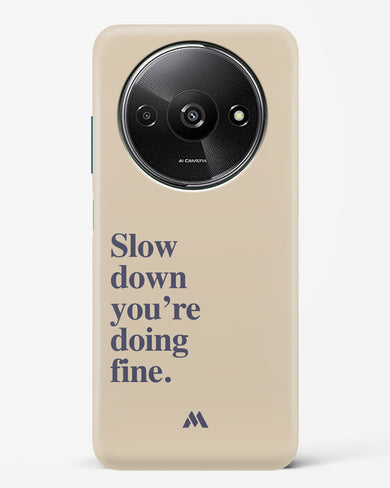 Slow Down Hard Case Phone Cover (Xiaomi)