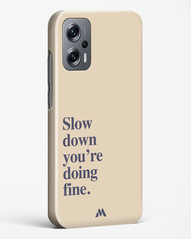 Slow Down Hard Case Phone Cover (Xiaomi)