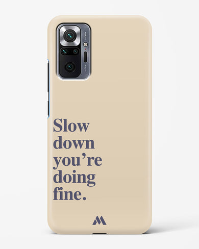 Slow Down Hard Case Phone Cover (Xiaomi)