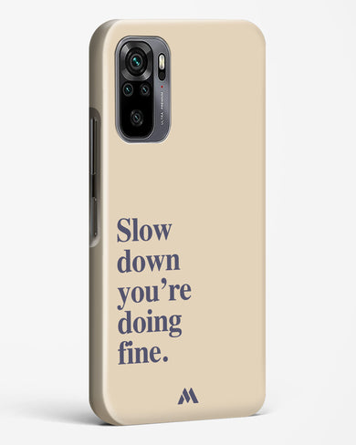 Slow Down Hard Case Phone Cover (Xiaomi)