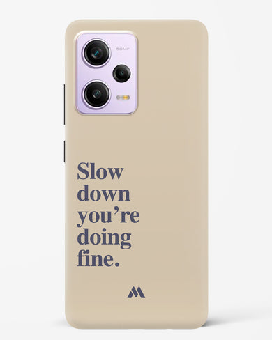 Slow Down Hard Case Phone Cover (Xiaomi)