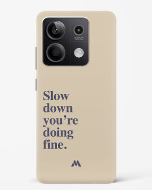 Slow Down Hard Case Phone Cover (Xiaomi)