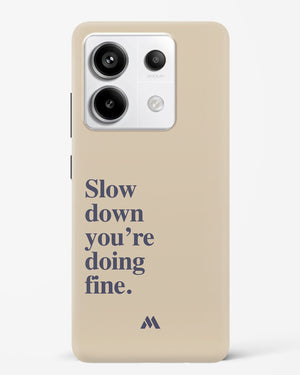 Slow Down Hard Case Phone Cover (Xiaomi)