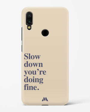 Slow Down Hard Case Phone Cover (Xiaomi)