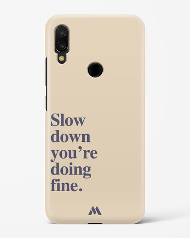Slow Down Hard Case Phone Cover (Xiaomi)