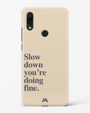 Slow Down Hard Case Phone Cover (Xiaomi)